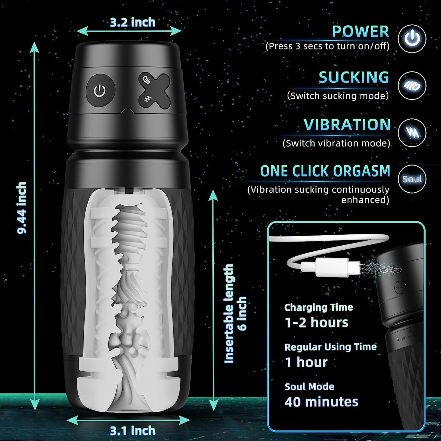 Habakon Automatic Male Masturbator